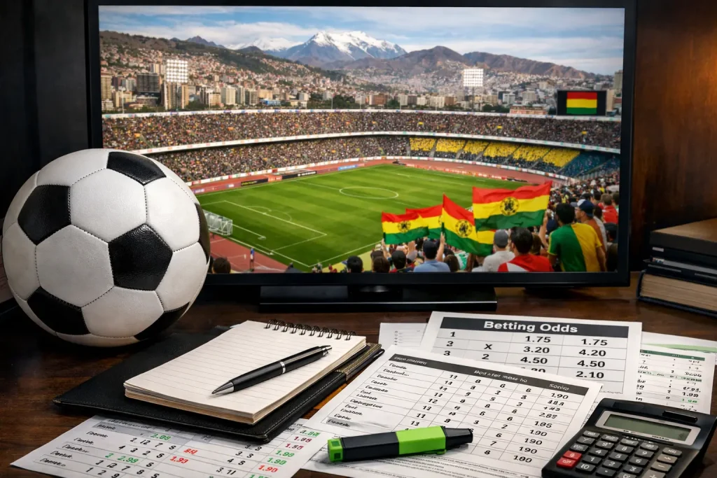 Características de las apuestas en la Primera Liga de Bolivia